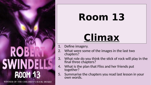 Room 13 - Climax: Chapter 26 and 27