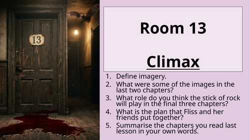 Room 13 - Climax: Chapter 26 and 27