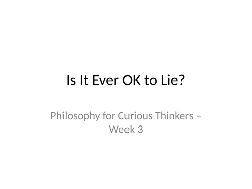 Philosophy KS2