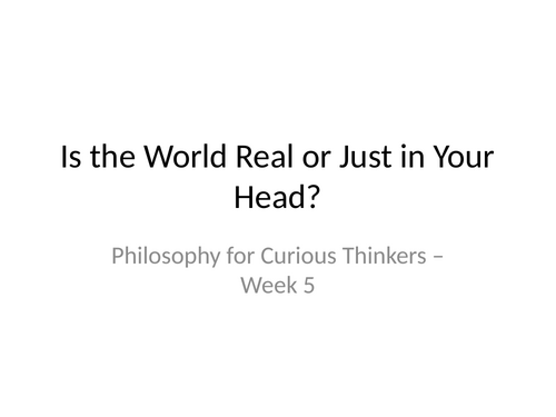 Philosophy KS2