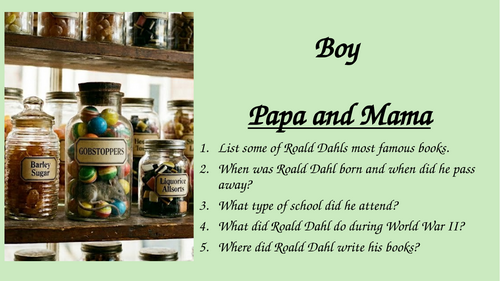 Boy - Chapter 1 - Papa and Mama