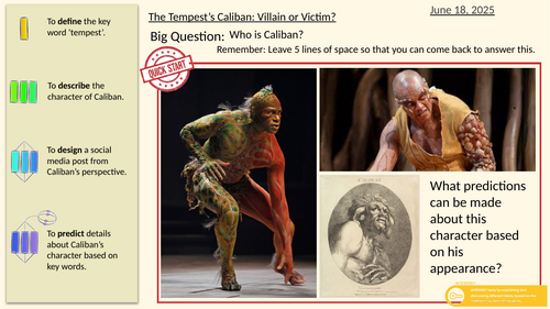 Introduction to Shakespeare: Part Two Scheme