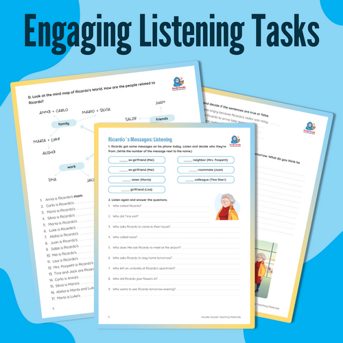 Subject & Object Who Questions | Family Friends Vocabulary & Listening ...