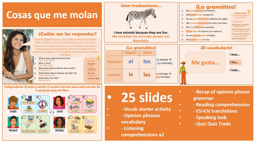 Viva 3, Module 1.1 - Cosas que me molan