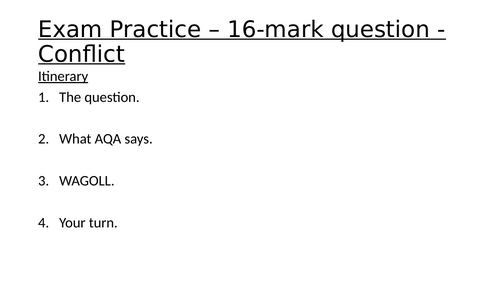 Conflict and Tension 1918-1939 AQA Revision/Tutoring