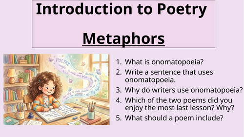 Introduction to Poetry - Metaphor