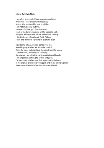 Introduction to Poetry - Personification