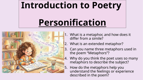 Introduction to Poetry - Personification