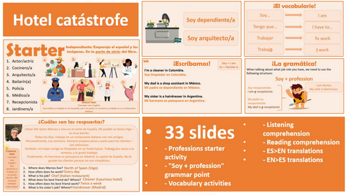 Viva 3, Module 2.1 - Hotel catástrofe