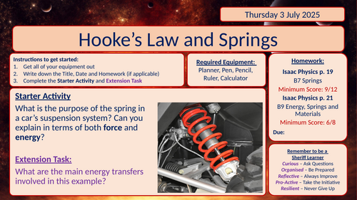 Edexcel A Level Physics - Materials (Whole Unit)