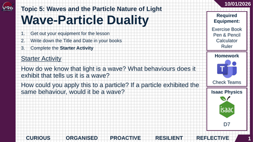 Edexcel A Level Physics - Quantum (Whole Unit)