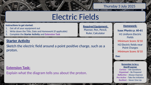 Edexcel A Level Physics - Fields (Whole Unit)