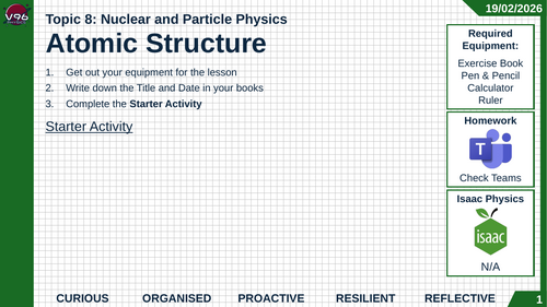 Edexcel A Level Physics - Particle Physics (Whole Unit)