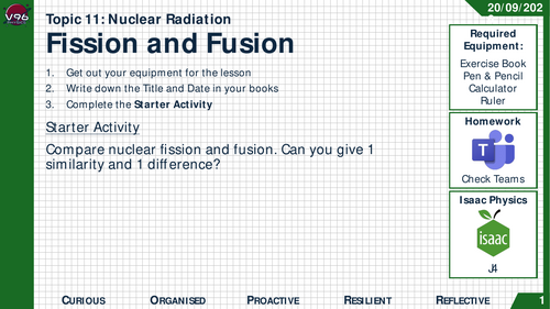 Edexcel A Level Physics - Radioactivity (Whole Unit)