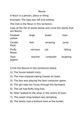 Nouns