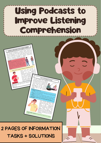 Podcasts and Listening Comprehension: Improve with Audio