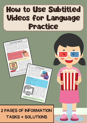 Subtitled Videos – Language Learning Techniques