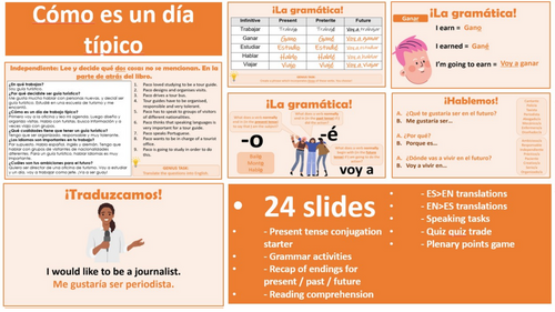 Viva 3, Module 2.4 - Cómo es un día típico
