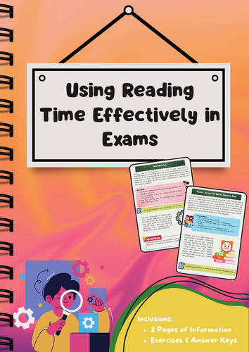 Reading Time Strategies in Exams