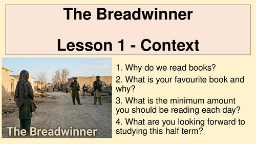 The Breadwinner - Introduction and Context