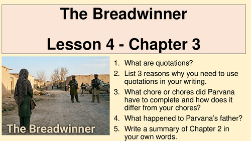 The Breadwinner - Chapter Three