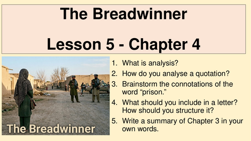 The Breadwinner - Chapter Four