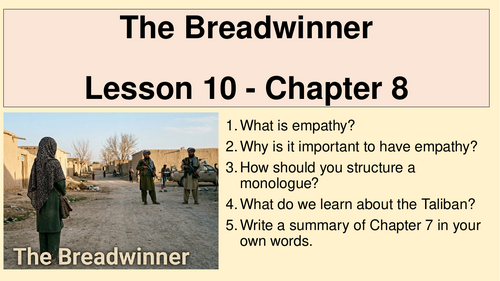 The Breadwinner - Chapter Eight