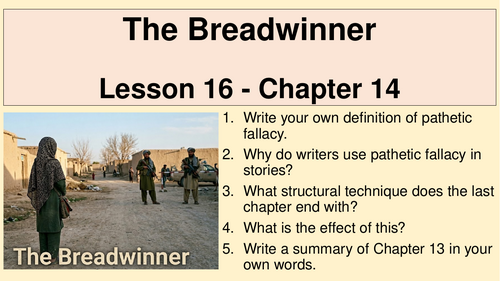 The Breadwinner - Chapter Fourteen