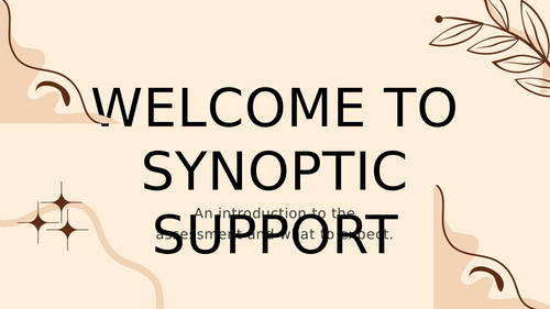 T Level Animal Management Behaviour Synoptic Assessment Prep - Lesson 1