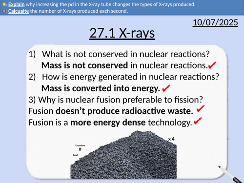 OCR A level Physics: X-rays