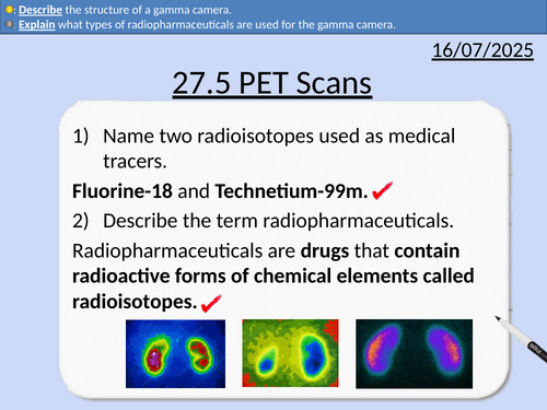 OCR A level Physics: PET Scans