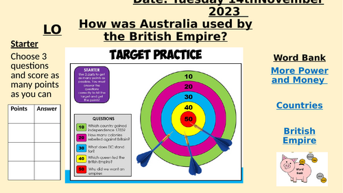 KS3 History British Empire | Teaching Resources