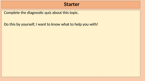 AQA C6 GCSE Revision