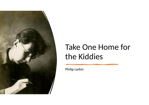 Philip Larkin - A collection of PowerPoints on various poems | Teaching ...