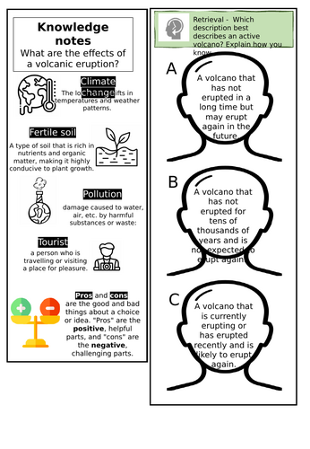 KS2 Geography: What Are the Effects of a Volcanic Eruption?