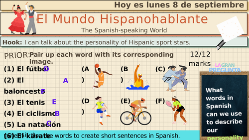 Spanish Lesson Pack - AQA GCSE Pearson Module 1 | Teaching Resources