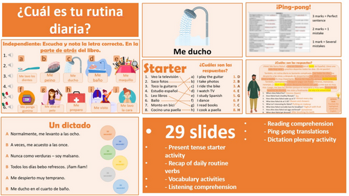 Viva 3, Module 3.3 - Cuál es tu rutina diaria