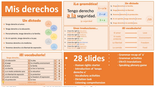 Viva 3, Module 4.1 - Mis derechos