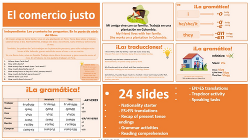 Viva 3, Module 4.2 - El comercio justo