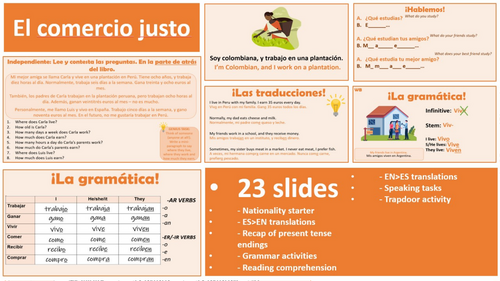 Viva 3, Module 4.2 - El comercio justo