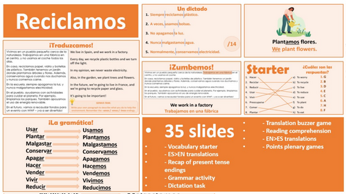 Viva 3, Module 4.3 - Reciclamos