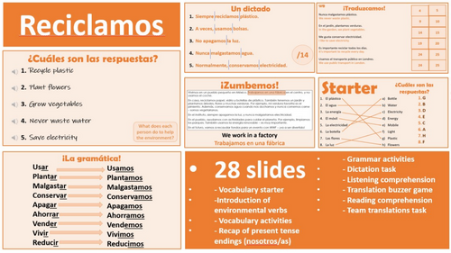 Viva 3, Module 4.3 - Reciclamos