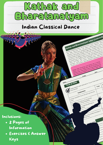 Kathak and Bharatanatyam: Indian Classical Dance Forms