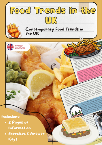 Contemporary UK Food Trends – Veganism, Tech, Sustainability