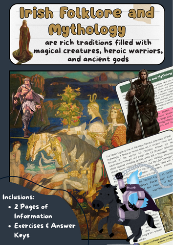 Irish Folklore and Mythology: Heroes, Fairies, Legends