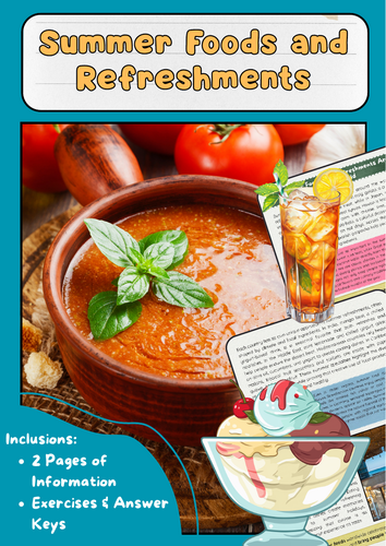 Summer Foods and Refreshments – Global Dishes and Drinks