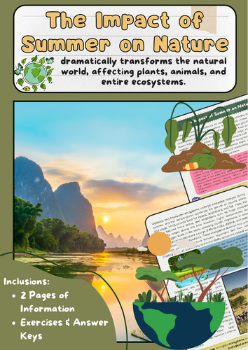 Summer’s Impact on Nature: Plants, Animals, Ecosystems