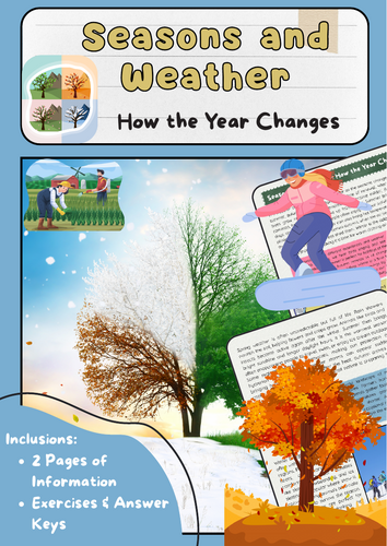 Seasons and Weather: Spring, Summer, Autumn, Winter