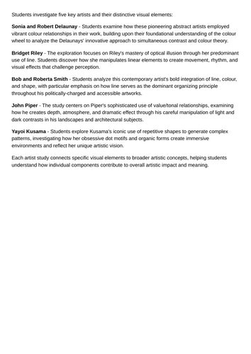 The Formal Elements Art Project