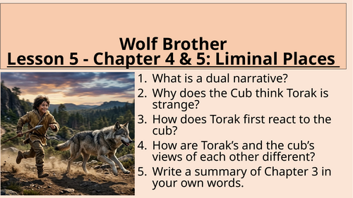 Wolf Brother - Liminal Places - Chapter 4 and 5